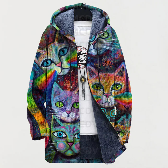 LUNA™ | Rainbow Cat Hoodie