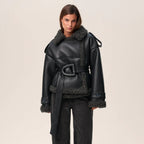 ELEONOR™ | Fur Coat with Belt