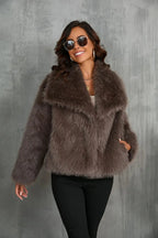 MACY™ | Faux Fur Winter Coat