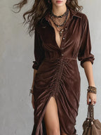 DAHLIA™ | Vintage Midi Dress