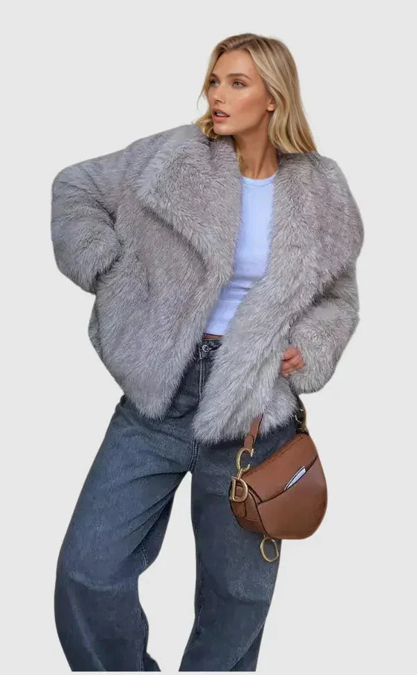 MACY™ | Faux Fur Winter Coat