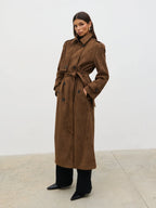 AGNES™ | Trench Coat Winter Jacket