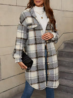 Plaid Pattern Soft Jacket