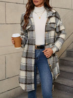 Plaid Pattern Soft Jacket