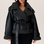 ELEONOR™ | Fur Coat with Belt