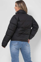 NATALIA™ | Puffer Black Winter Coat