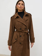 AGNES™ | Trench Coat Winter Jacket