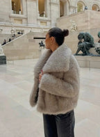 MACY™ | Faux Fur Winter Coat