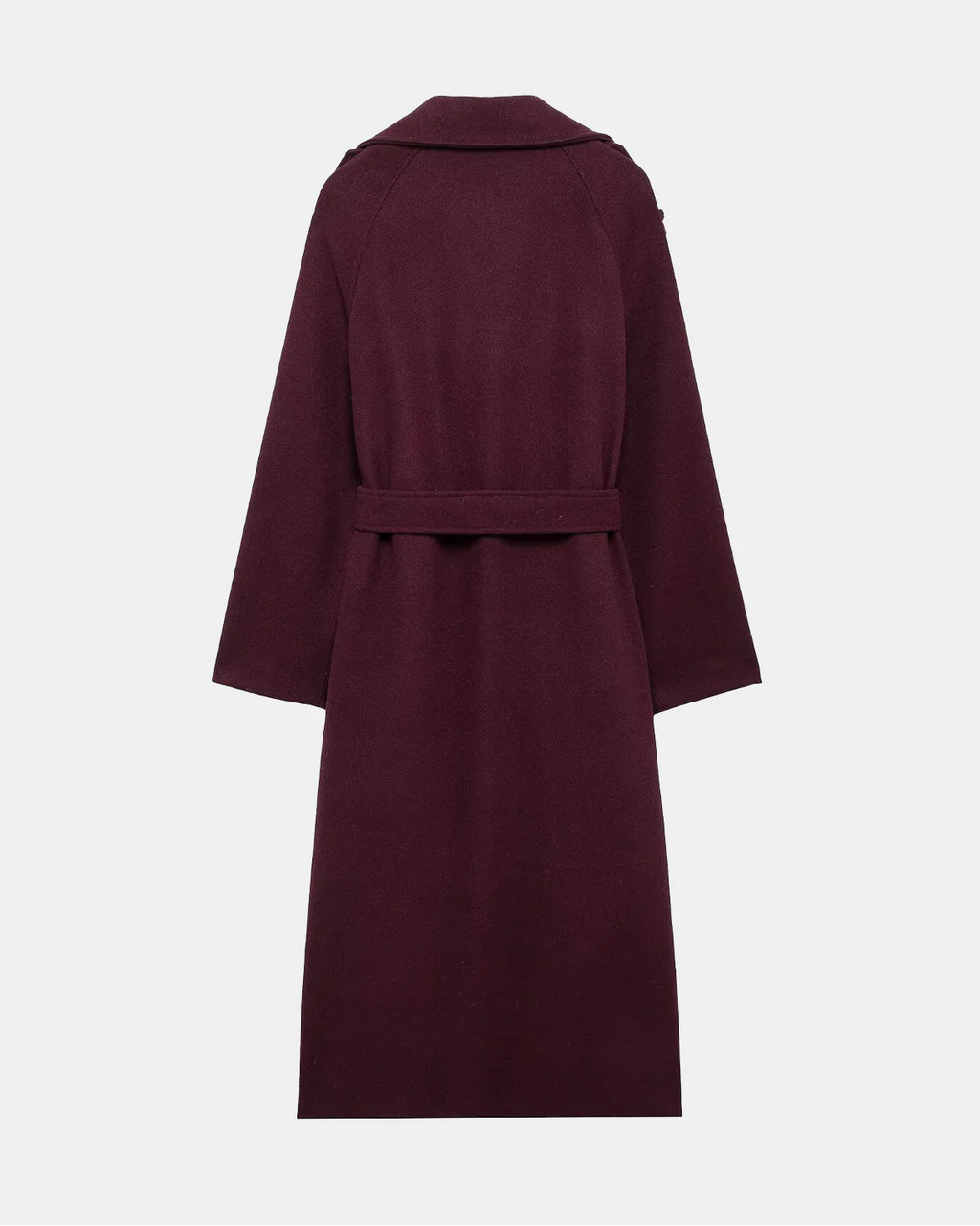 IVANA™ | Burgundy Trench Coat