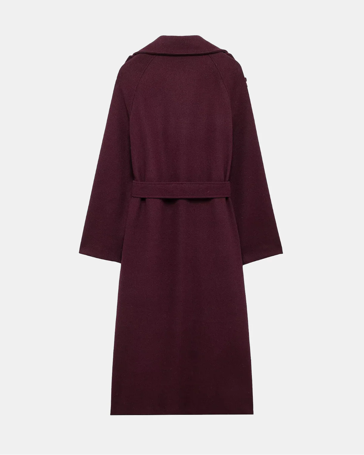 IVANA™ | Burgundy Trench Coat