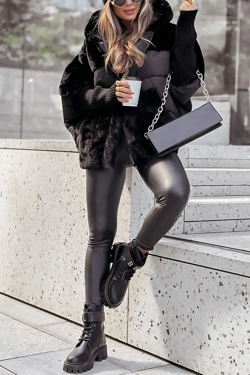 MARISA™ Luxury Plush Hooded Jacket - Ultimate Comfort & Style for Winter