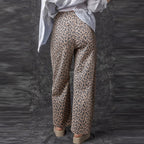 AJANA™ - Vintage Leopard Wide Leg Pants