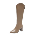 VALERIA™ - Luxe Longline Boots