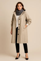 RUBY™ | Trench Coat with Hood