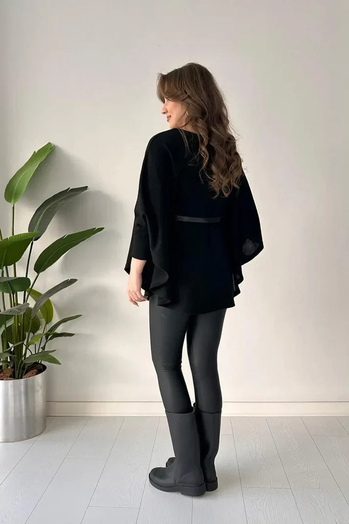 AVERY™ | Knit Poncho