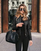 ESTHER™ | Leather Jacket