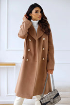 MARA™ | Double-Breasted Wool Coat