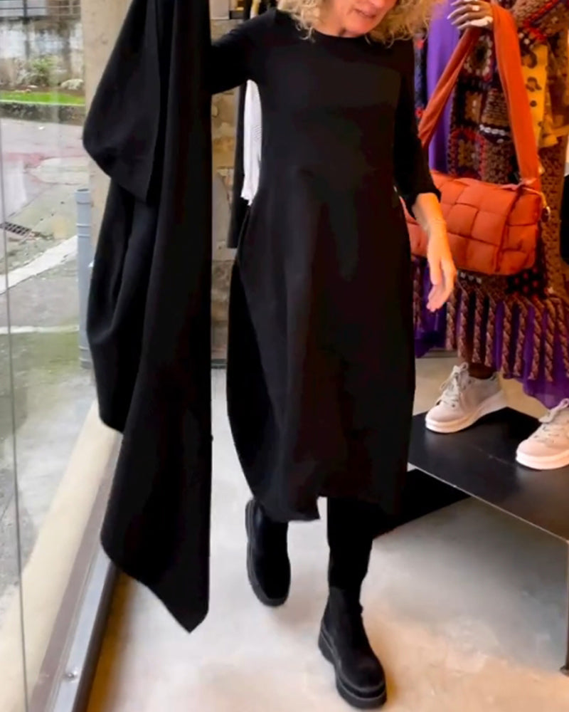 ALINA™ -  Chic Midi Dress