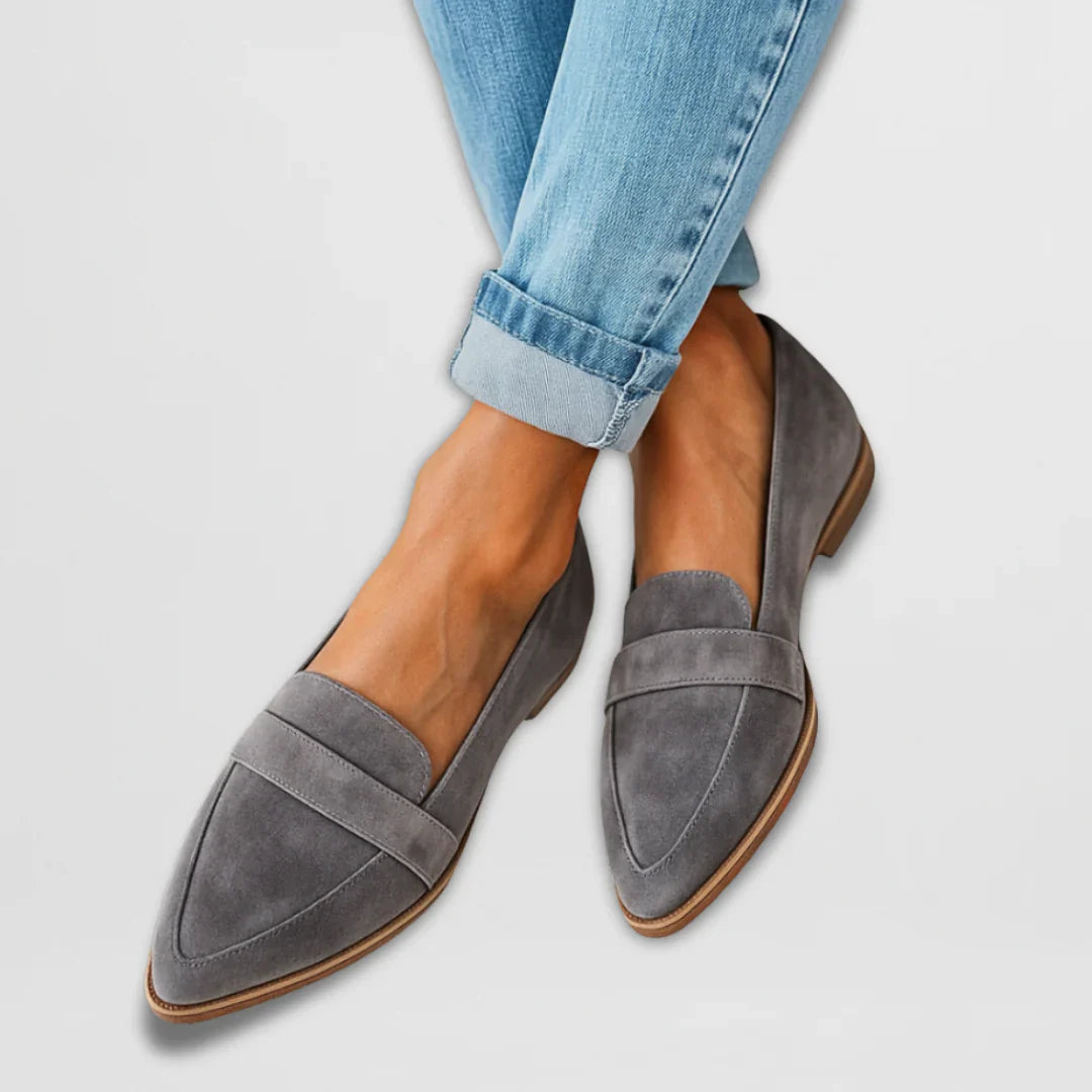 OLIVIA™ – Suede Moccasins
