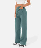 ARIA™ | High-waisted Elastic Trousers