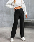 ARIA™ | High-waisted Elastic Trousers