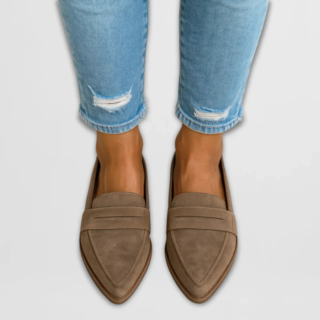 OLIVIA™ – Suede Moccasins