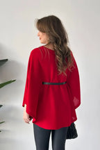 AVERY™ | Knit Poncho